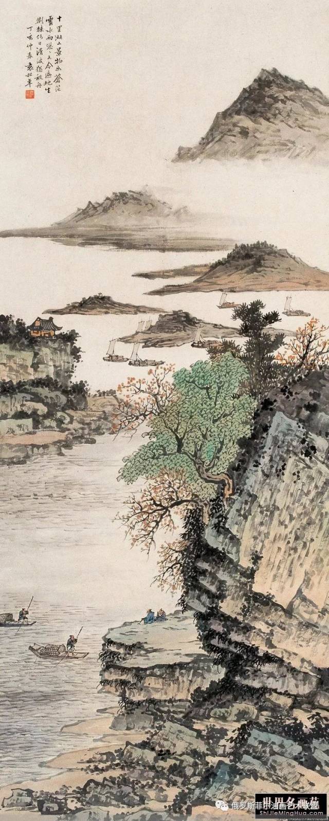 中国画家袁松年经典国画作品集欣赏(二)