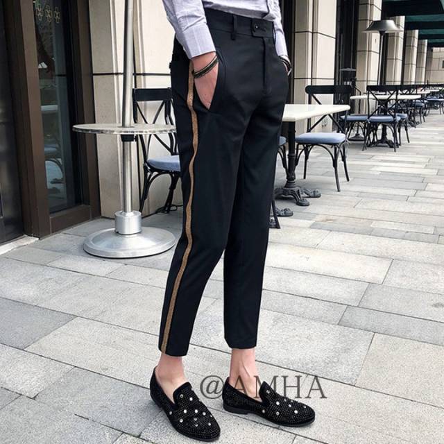 穿上西裤的男明星:个个都帅爆了