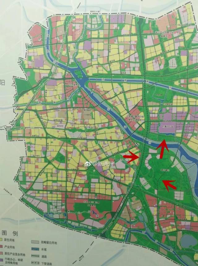 通州区城市副中心地图图片