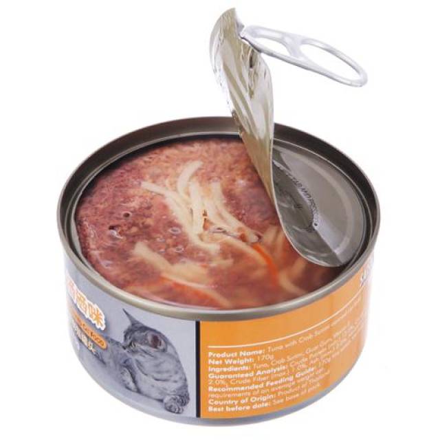 猫罐头都放些什么材料,猫罐头都放什么材料