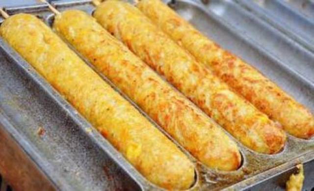 霍氏烤肠逛街必备小吃