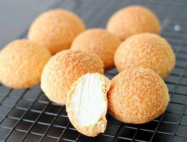 外酥内软的法式酥皮泡芙，一口咬下去就让你彻底爱上它