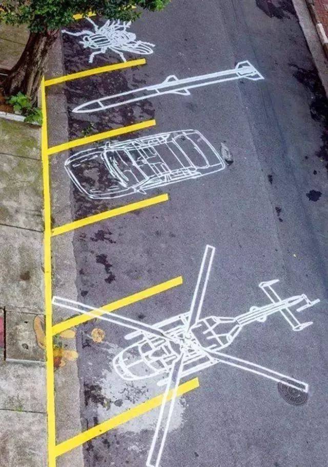 就一个停车位,人家都绞尽脑汁做创意(附最新停车场规范)