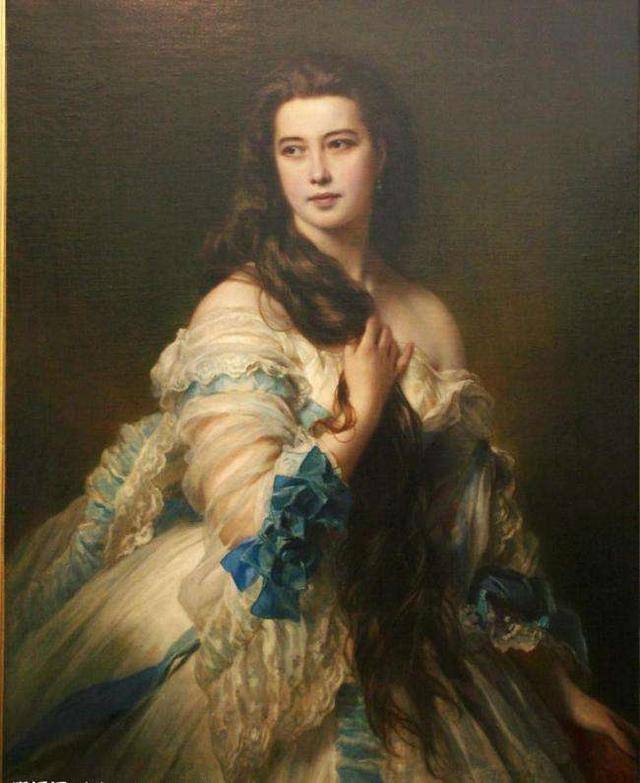 浅析西方油画中的虚实美,古典人物油画大师笔下的绝代佳人赏析