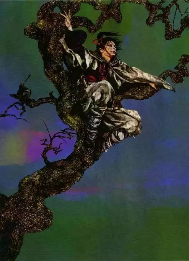 日本浮世绘版水浒传一百零八位好汉透露着莫名的美感下