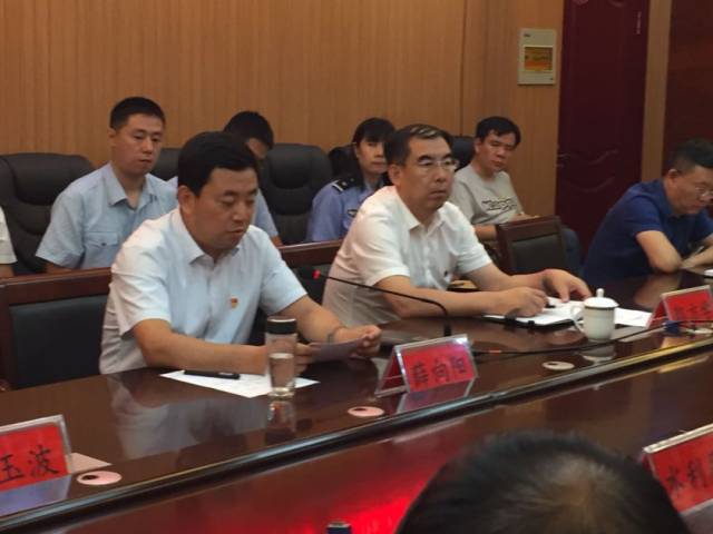 区委组织部副部长李广祥发表讲话