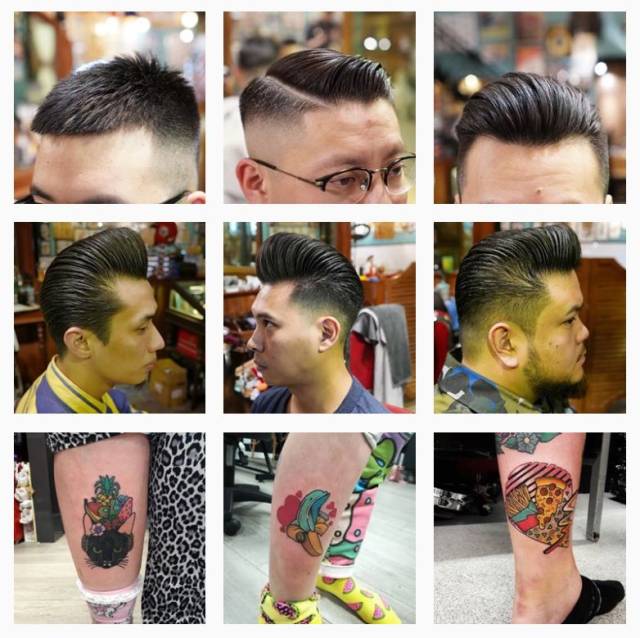 tatto 不单单只剃头,还有纹身 可以说是非常酷了 香港著名演员杜汶泽