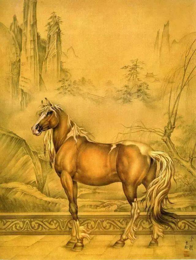 乾隆最爱的八骏图,每张都是精品!