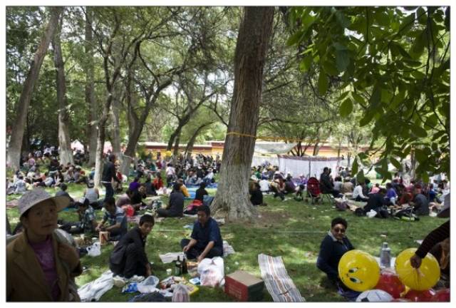 2018年8月西藏自驾游,赶上西藏传统雪顿节就赚大了!