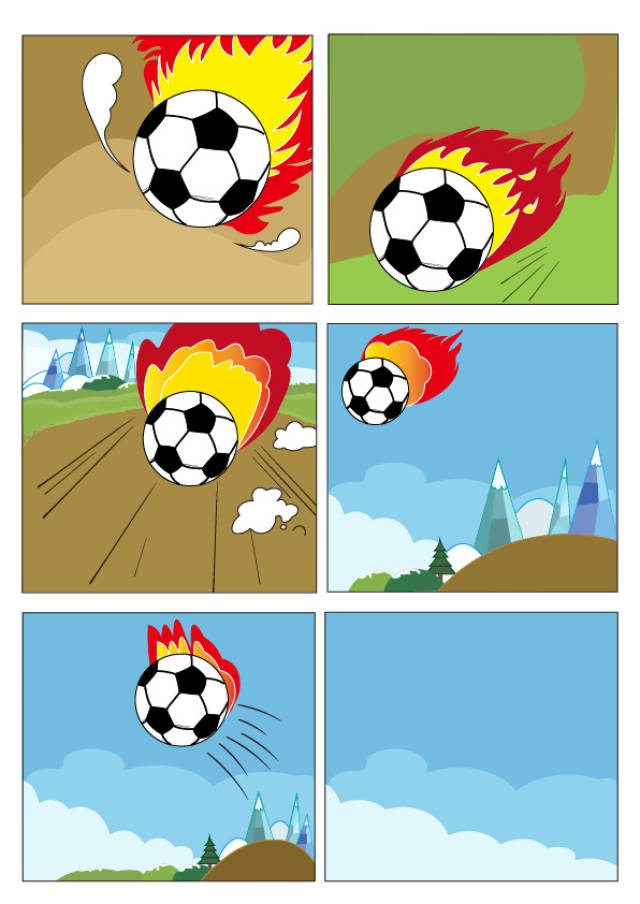 豆米咖漫画——为世界杯喝彩!