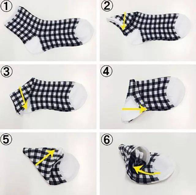 叠袜子的方法图解步骤图片