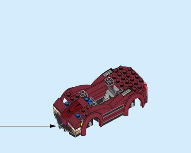 用乐高做跑车!60138系列拼装图纸,详细指导一看就会!