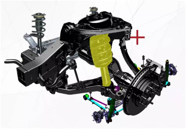 非承载式车身,硬派越野车标志