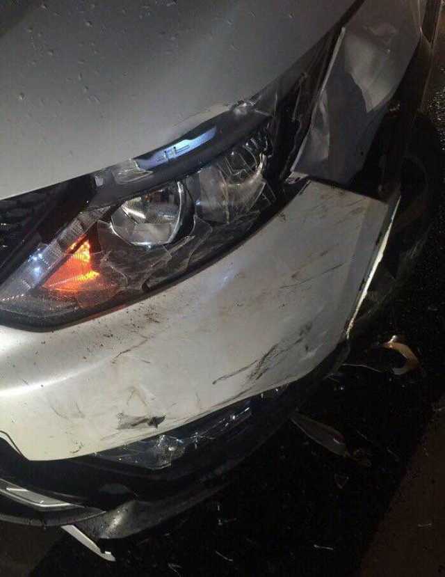 日产逍客碰撞斯巴鲁傲虎,车主气得想卖车!