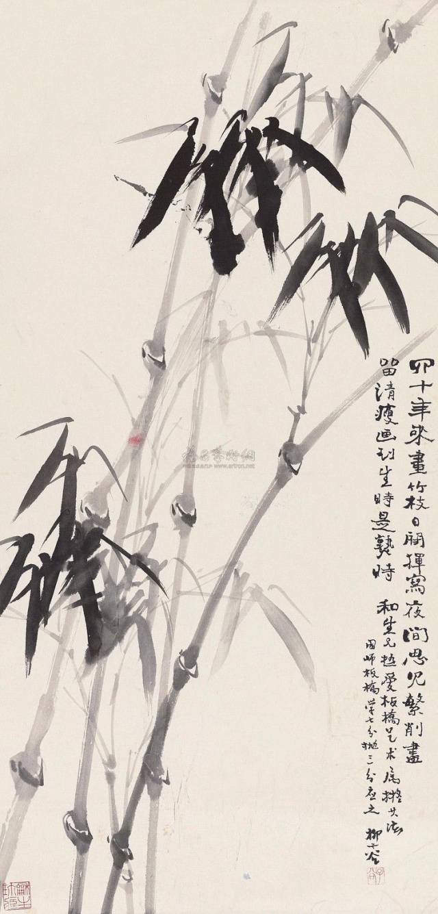 画兰竹题赠苏时钦赏析,画作赏析,画的赏析_大山谷图库