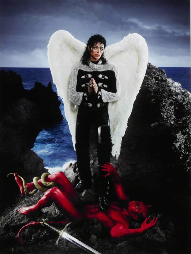 david lachapelle, archangel michael jackson   2009