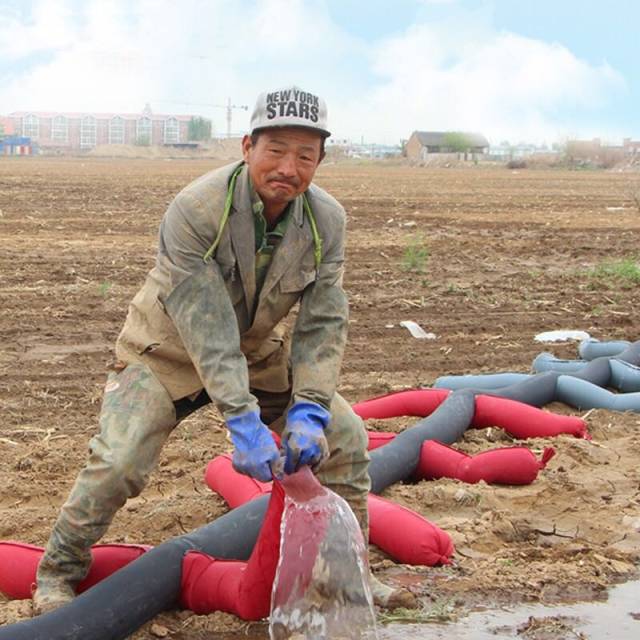 農民嘴都樂歪了,