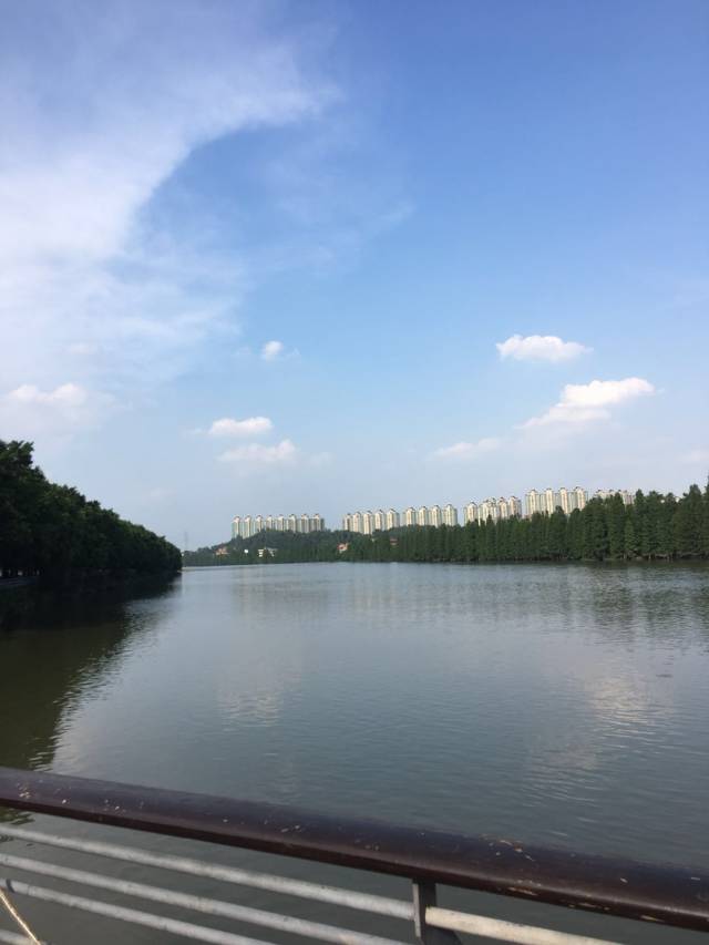 广州白云山白沙围2018年6月30号中午风景