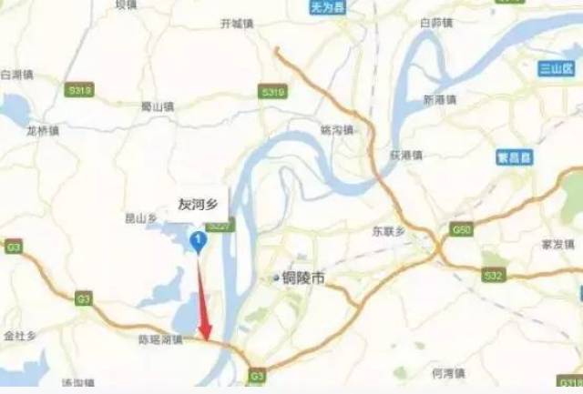 347国道无为段线路图图片