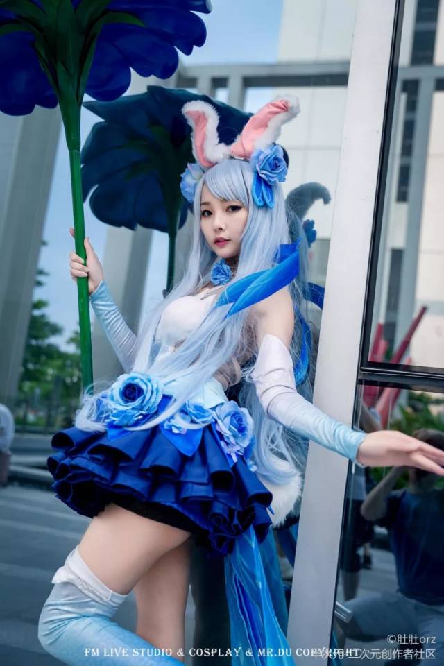 王者荣耀公孙离cos,你见过这么可爱的小离吗?