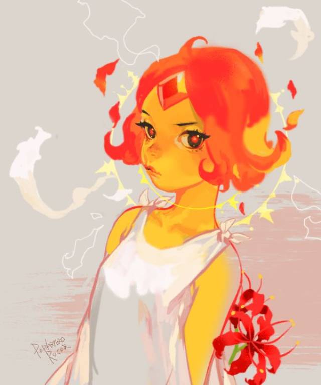 分享一名韩国插画师  (popbanao)的画作, 她笔下的各式萌系女娃,  都