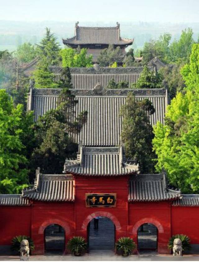 中国　釈源祖庭　白馬寺　駿馬図 中国 釈源祖庭 白馬寺 駿馬図 中国 釈源祖庭 白馬寺