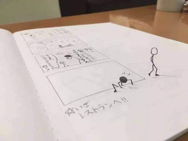 奋力挣扎的火柴人!