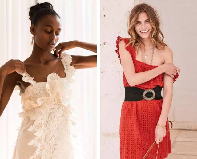 今夏流行显瘦方形领,转给你身边肩膀有肉的姑娘吧!