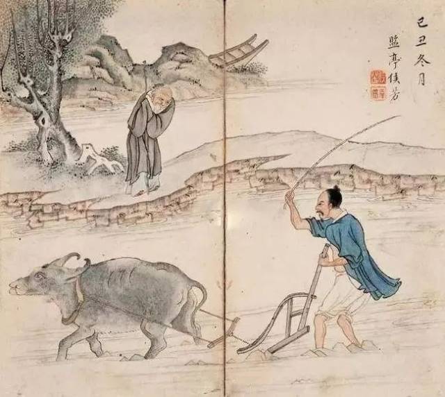 而这一切都得归功于曲辕犁.