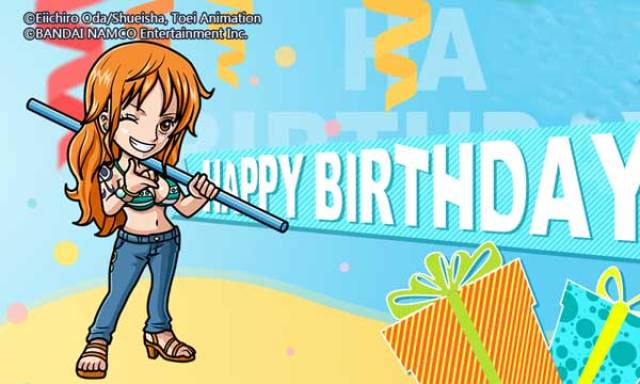 奈美酱生日快乐!海贼王正版手游《航海王启航》特推庆生企划