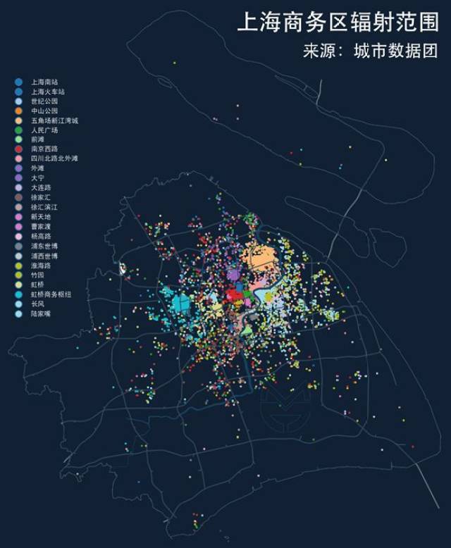 上海人口密度分布图图片