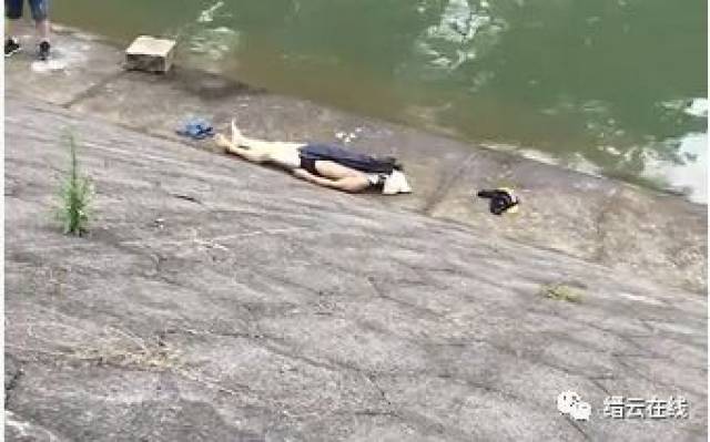 男子被淹死图片