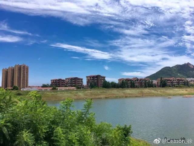 城阳惜福镇蓝天已上线,一不小心被撩了