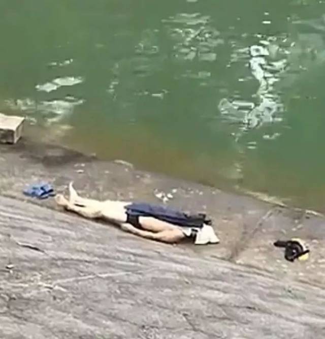 男子溺死图片