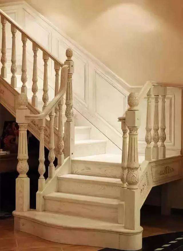 楼梯马牙板效果图,旋转楼梯效果图_大山谷图库