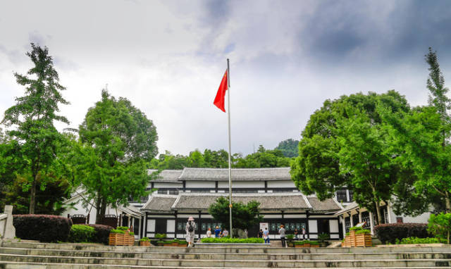 走進紅色革命根據地,中共浙江省一大紀念園