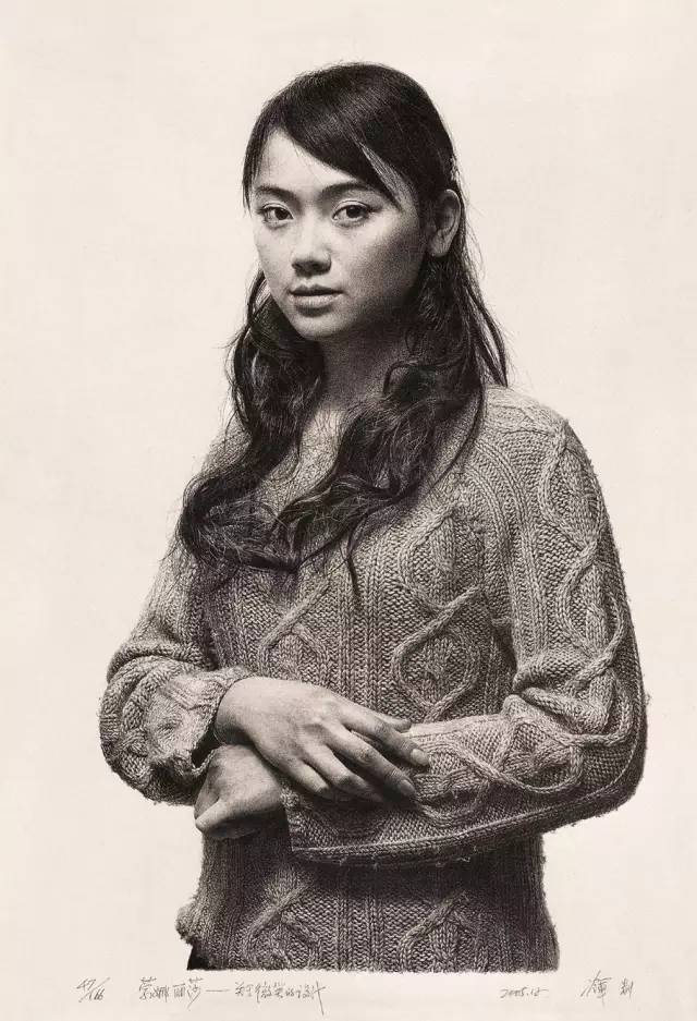 冷军的2张素描画，百看不厌！_搜狐网