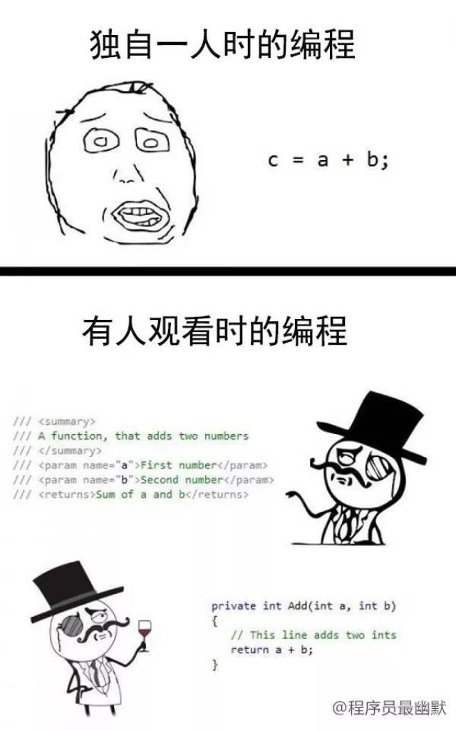 当有人观看时的编程就是这么牛逼