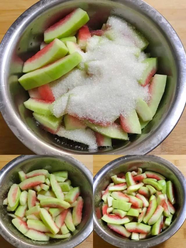 西瓜皮变废为宝做成一款小零食,营养还无添加剂,保证孩子爱不释手!