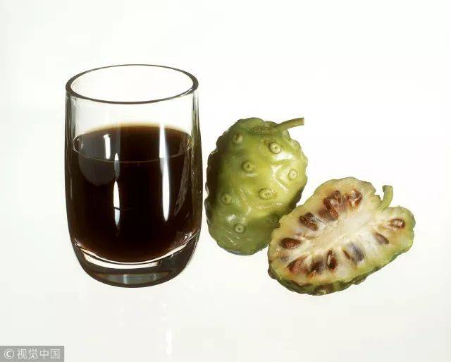 红透传销圈明星圈的诺丽果汁,喝点?