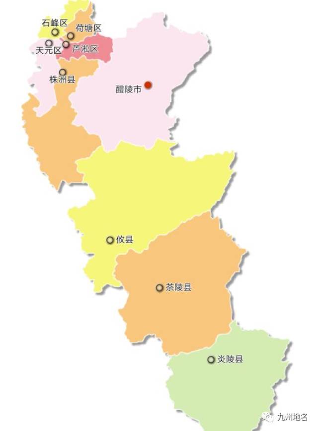 湖南株洲位置图片