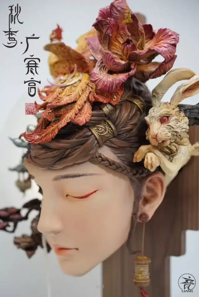 这个“广寒宫”雕塑，画面简直美疯了，吸引微博网友数万次转发！_搜狐网