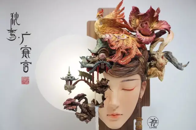 这个“广寒宫”雕塑，画面简直美疯了，吸引微博网友数万次转发！_搜狐网