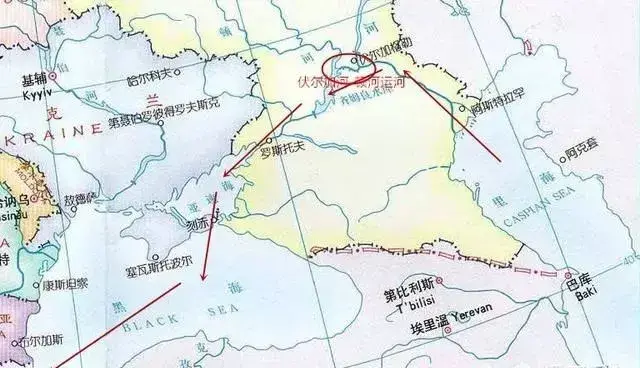 里海是世界第一大湖泊,俄罗斯里海舰队怎么出海?