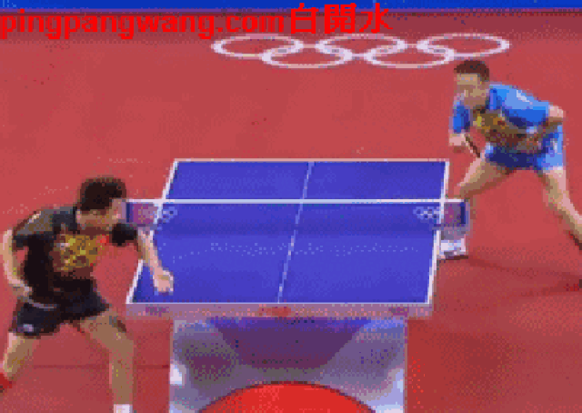【教学】乒乓球直板打法接发球技术训练