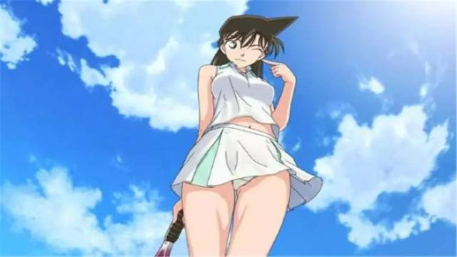 名侦探柯南:五个未成年不能看的画面,小兰的太露,小哀丢脸了