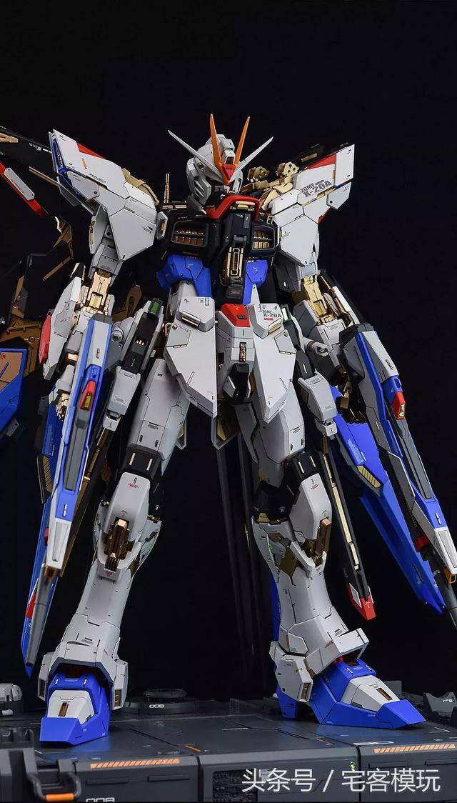 根大木秀:强大的细节表现!pg zgmf-x20a 强袭自由高达