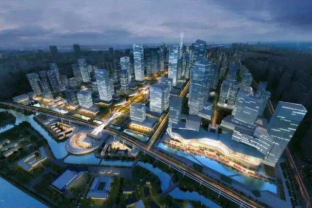 规划定了市政府批复规划钱江世纪城核心区未来长这样