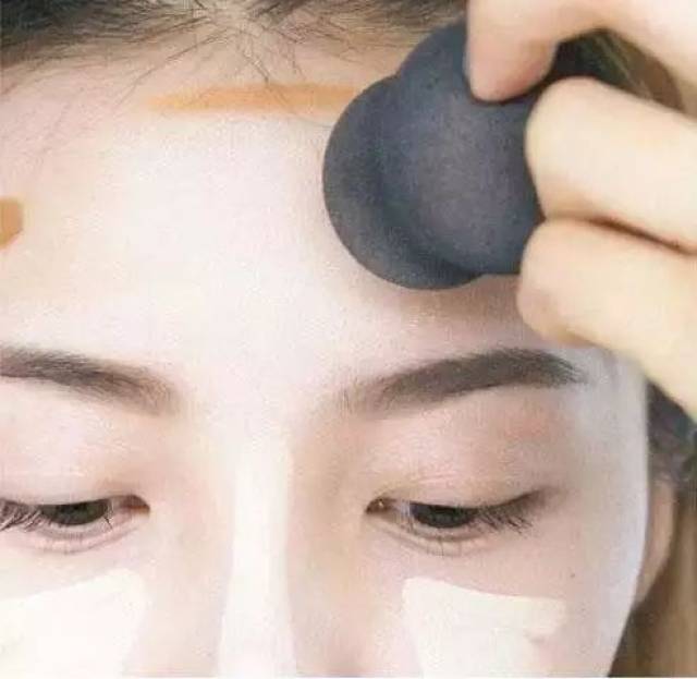 修容妆对比,化妆修容,修容_大山谷图库