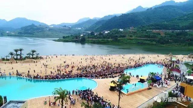 万盛板辽湖金沙滩门票 水上项目优惠来袭